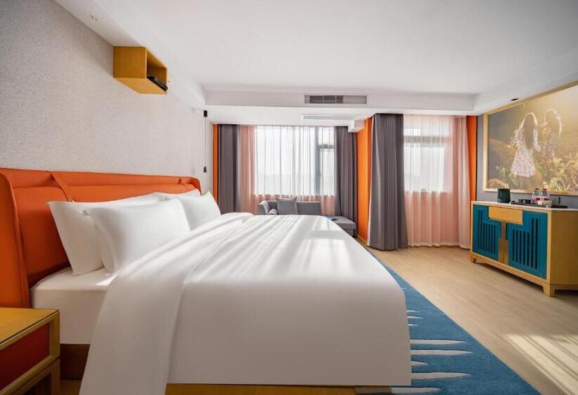 Cameră Deluxe, 万悦国际酒店机场火车站店