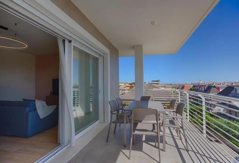 海の見える2ベッドルームアパートメント, Villamar Residence