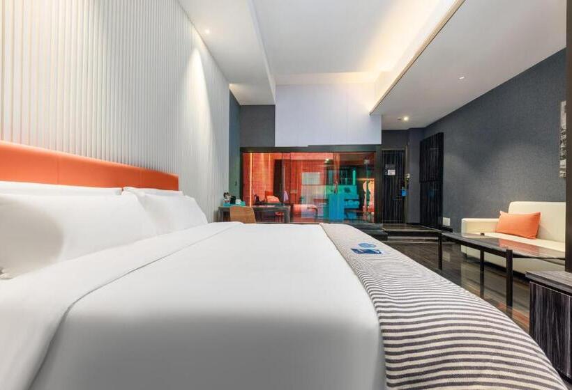 חדר דלוקס, Citynote Hotel Guangzhou Donghu Metro Station Pearl River Night Tour Dashatou Pier Shop