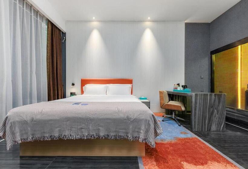 חדר דלוקס, Citynote Hotel Guangzhou Donghu Metro Station Pearl River Night Tour Dashatou Pier Shop