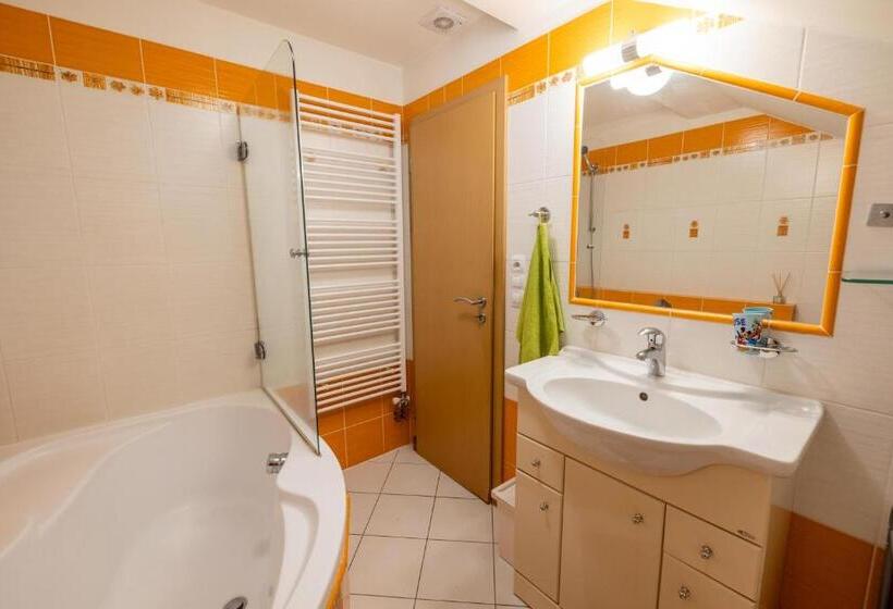 带1个卧室的带阳台的公寓, Pension Tibor A Luna