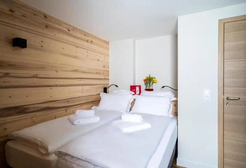 テラス付き1ベッドルームアパートメント, Chalet Nant Rouge
