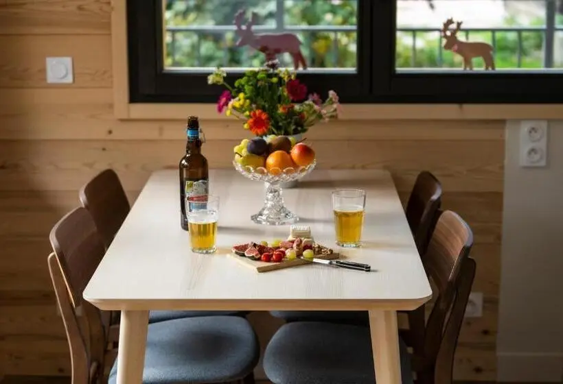 テラス付き1ベッドルームアパートメント, Chalet Nant Rouge