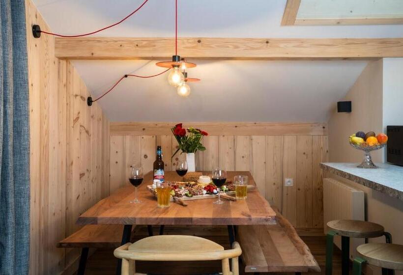 شقة ديلوكس غرفة واحدة, Chalet Nant Rouge