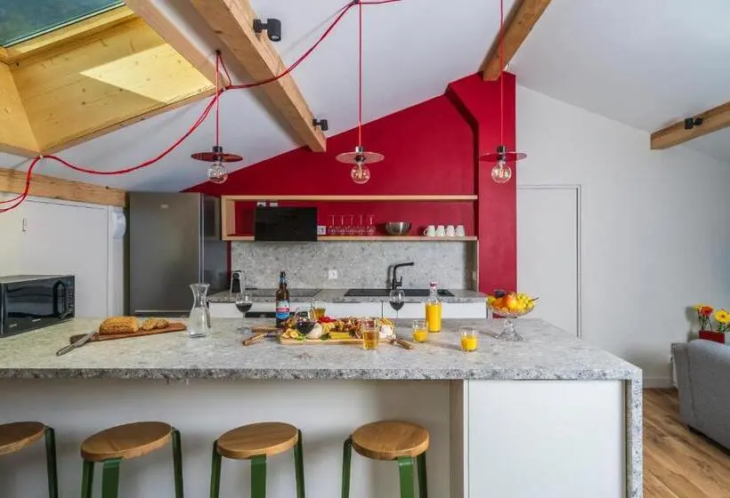1ベッドルームのデラックスアパートメント, Chalet Nant Rouge