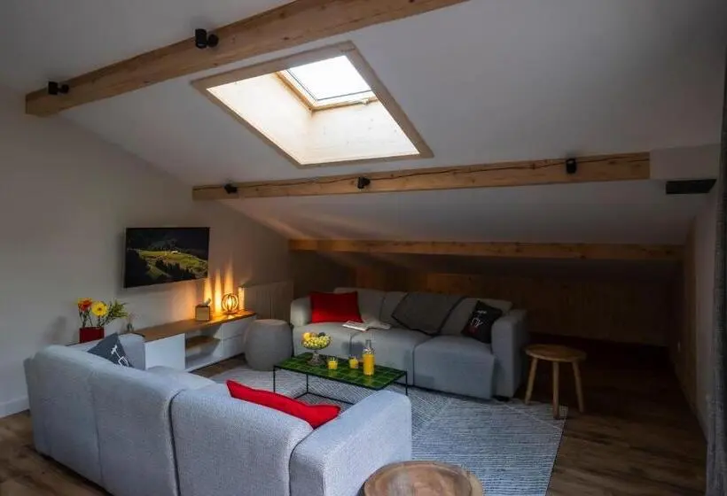 1ベッドルームのデラックスアパートメント, Chalet Nant Rouge