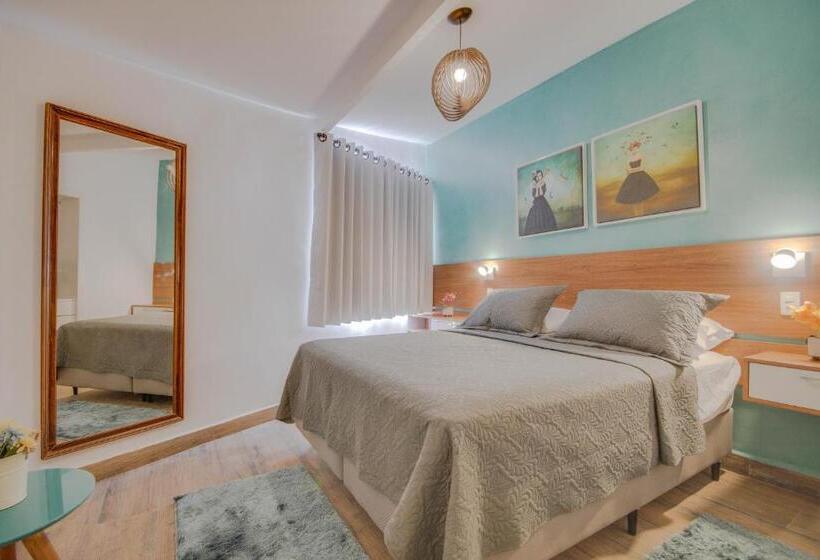 침실 2개 아파트, Pousada Nanina De Geribá