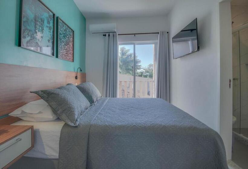 스탠다드 룸 풀장 전망, Pousada Nanina De Geribá