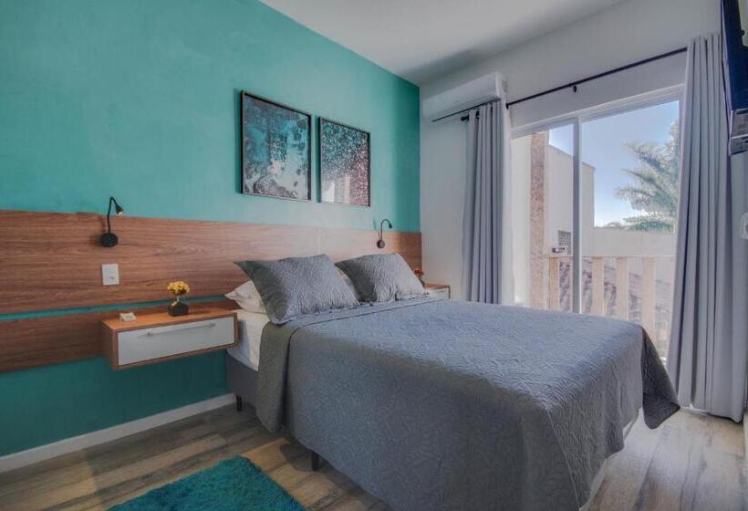 스탠다드 룸 풀장 전망, Pousada Nanina De Geribá