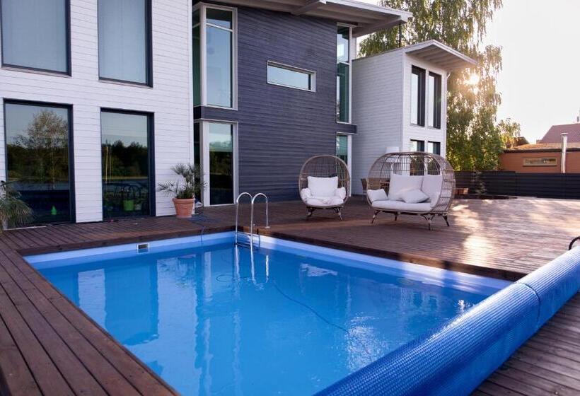 آپارتمان 1 خوابه با چشم‌انداز استخر, Villa Sirena Apartments