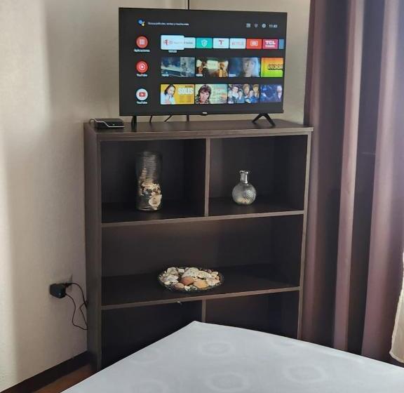 带阳台的豪华间, Cabinas Playa Bandera