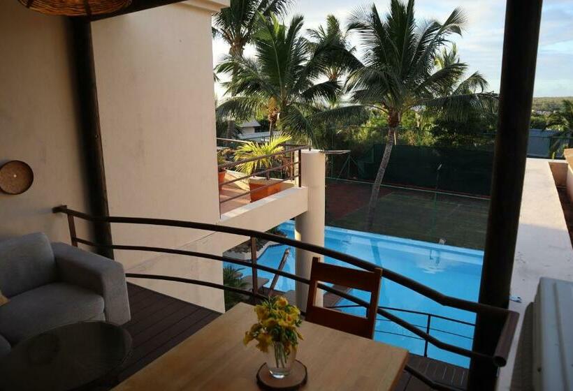 스탠다드 룸 킹사이즈 침대, Le Gite Du Bonheur Guest House & Car Rental