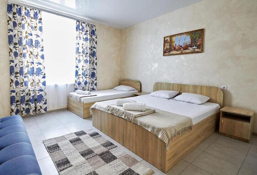 اتاق استاندارد چهارنفره با بالکن, ля вады