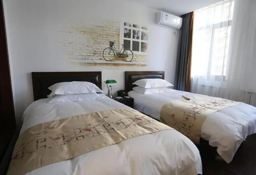スタンダードルーム, Time Traveller Hotel Near The Grass Skyline, Dajingmen, Zhangjiakoubu, 20 Minutes Away From Zhangj