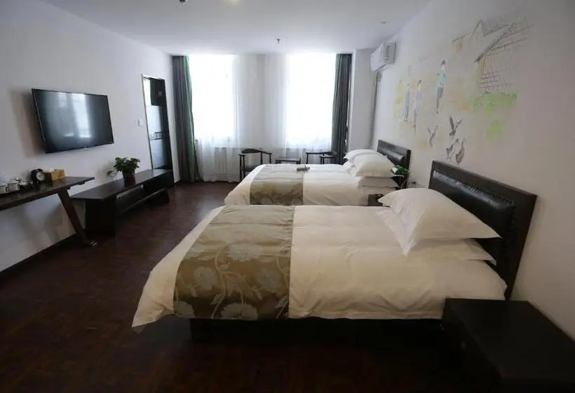 ファミリールーム, Time Traveller Hotel Near The Grass Skyline, Dajingmen, Zhangjiakoubu, 20 Minutes Away From Zhangj