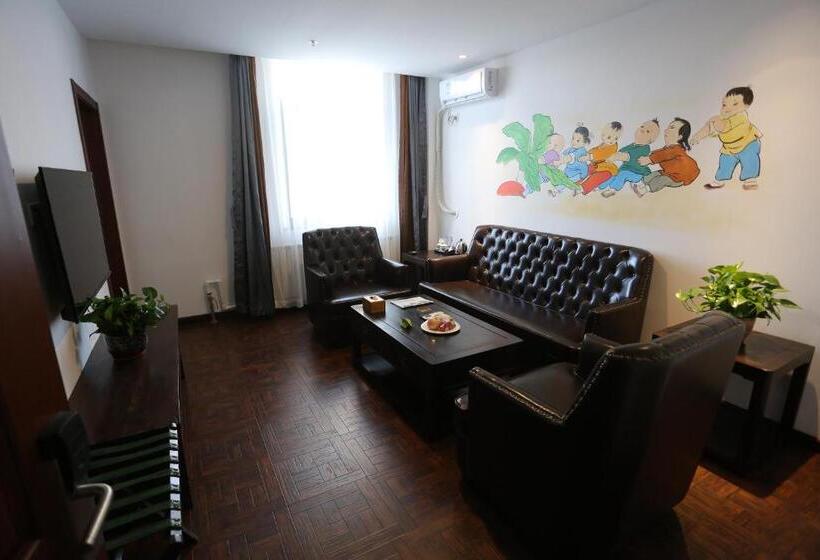 套房, Time Traveller Hotel   Near The Grass Skyline, Dajingmen, Zhangjiakoubu, 20 Minutes Away From Zhangj