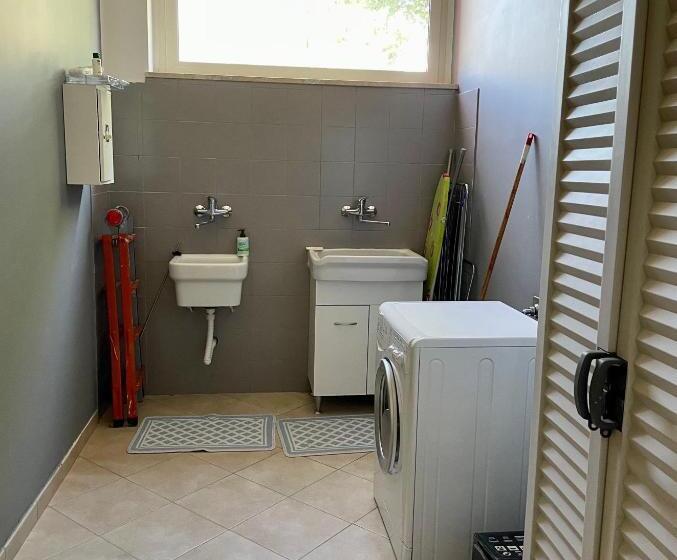 חדר משפחתי חדר אמבטיה משותף, Ostello Fiume Tirino