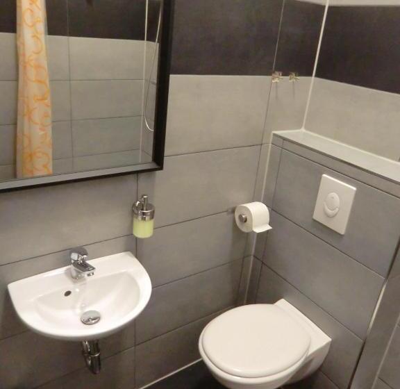 اتاق استاندارد چهارنفره با سرویس بهداشتی مشترک, Cityflair Berlin Apartments & Rooms