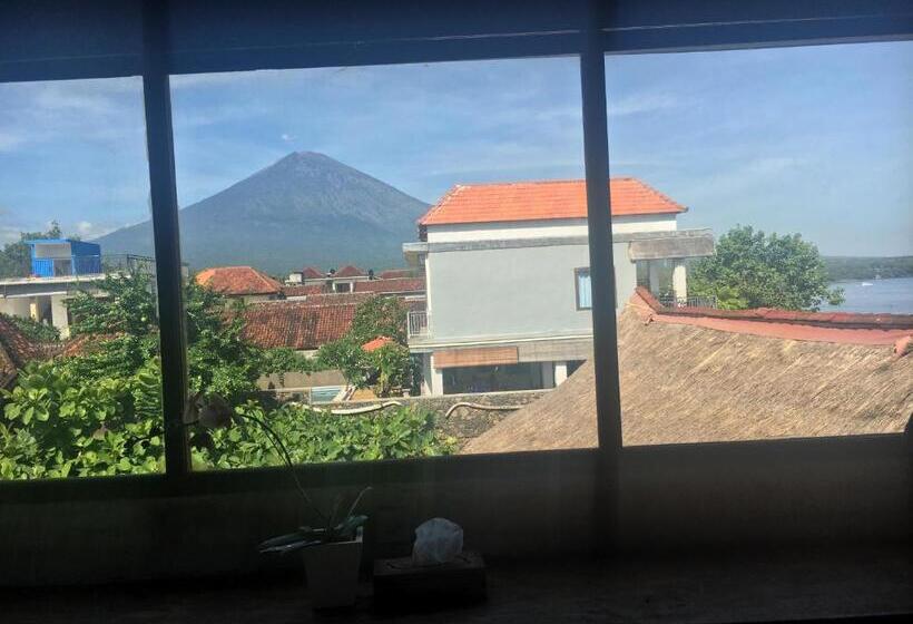 オーシャンビューデラックスルームバルコニー付き, Amed Sunset Beach