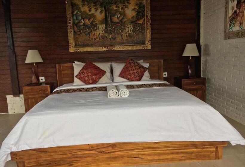 オーシャンビューデラックスルームバルコニー付き, Amed Sunset Beach