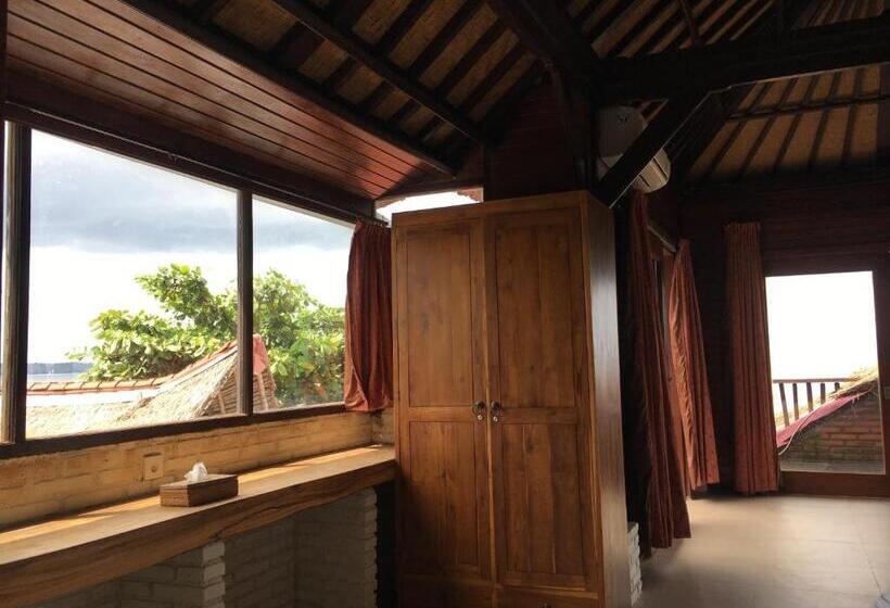 オーシャンビューデラックスルームバルコニー付き, Amed Sunset Beach