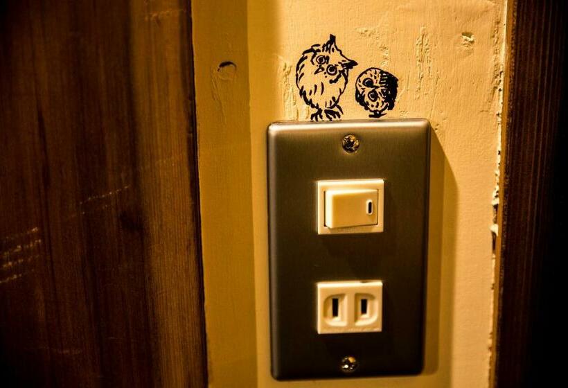 Quarto Estandar Individual Banheiro Compartilhado, Dot Hostel Nagano