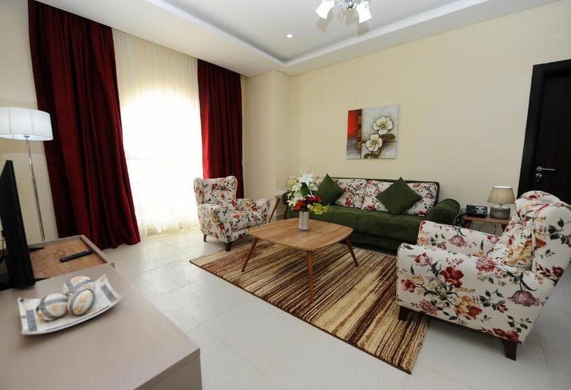 آپارتمان لوکس 1 خوابه, Al Mansour Park Inn Hotel&apartment