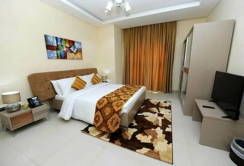 آپارتمان لوکس 1 خوابه, Al Mansour Park Inn Hotel&apartment