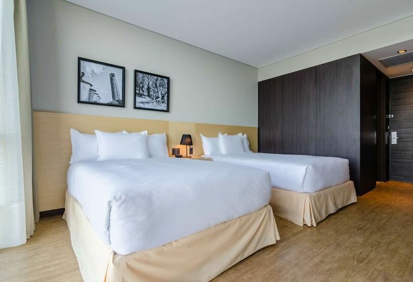 اتاق استاندارد با 2 تخت دوبل, Hampton By Hilton Montevideo Carrasco
