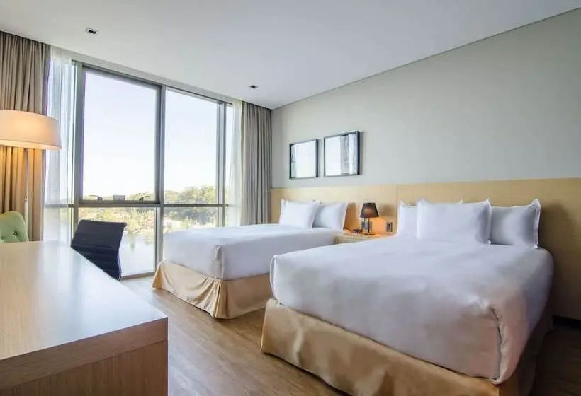 اتاق استاندارد با 2 تخت دوبل, Hampton By Hilton Montevideo Carrasco