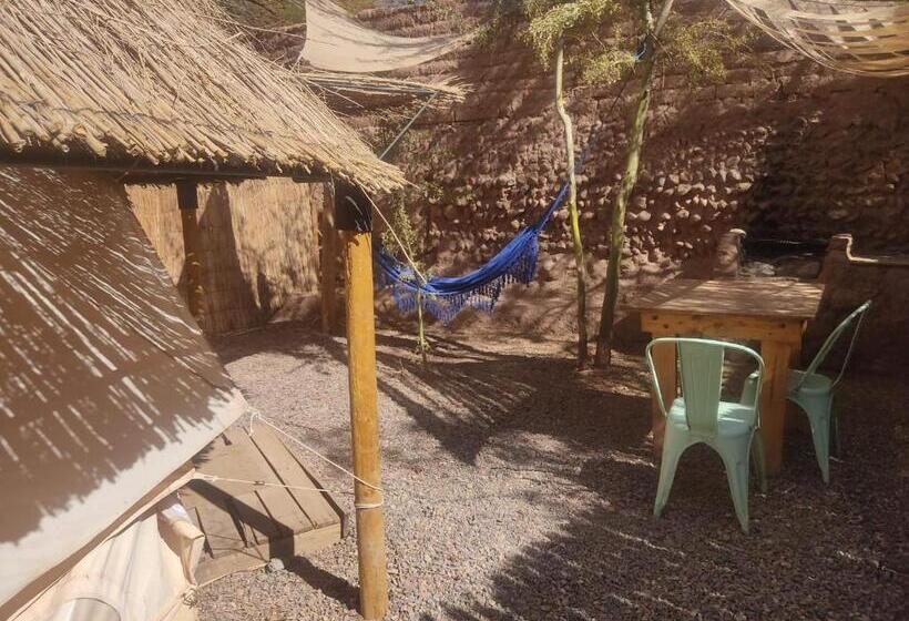 چادر با خدمات رفاهی فوق ممتاز, Aji Verde Hostel San Pedro