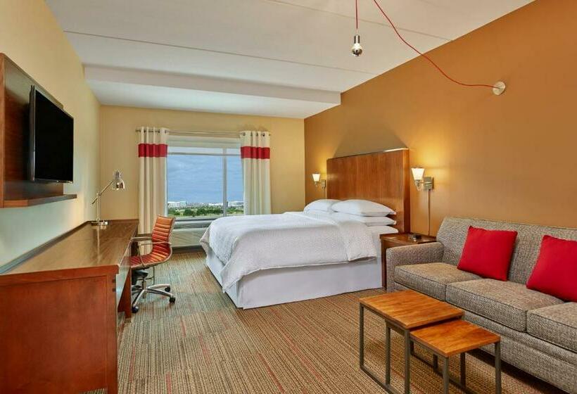 스탠다드 룸 킹사이즈 침대, Four Points By Sheraton Dallas Fort Worth Airport North