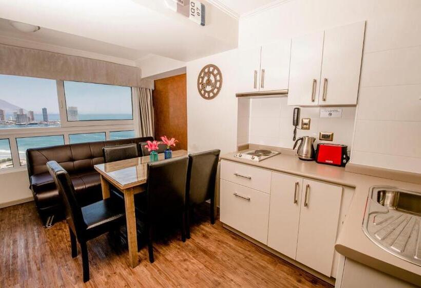 Апартаменты 1 Спальня Вид на Море, Gran Cavancha Hotel & Apartment