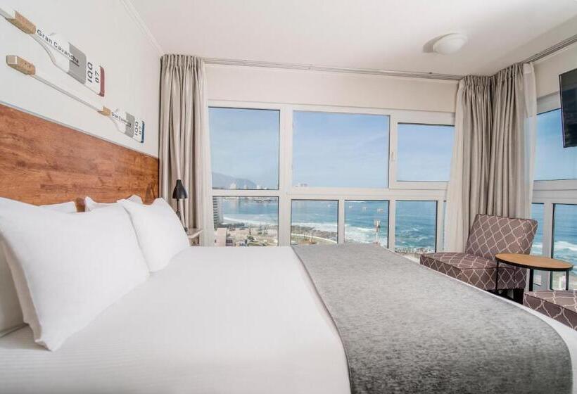 침실 2개 바다 전망 아파트, Gran Cavancha Hotel & Apartment