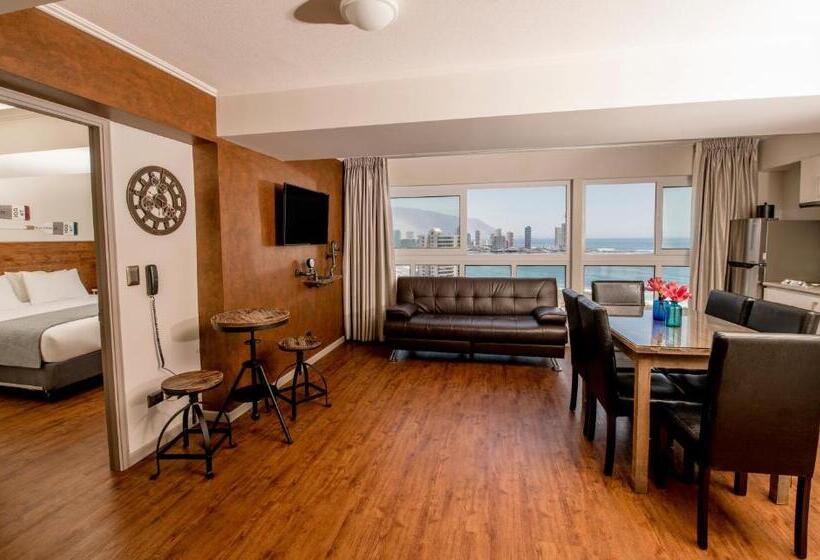 침실 3개 바다 전망 아파트, Gran Cavancha Hotel & Apartment