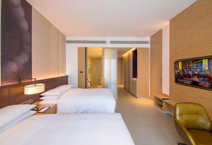 Номер Стандарт 2 Двуспальные Кровати, Renaissance Haikou