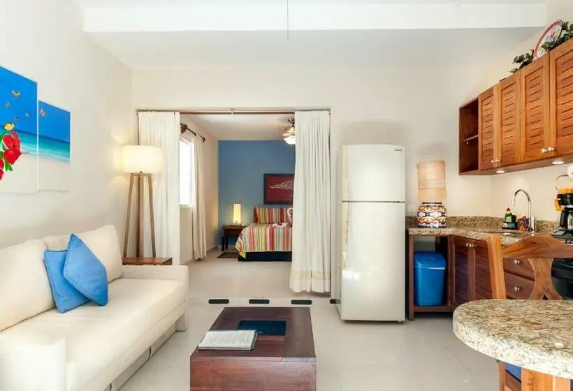 استودیو استاندارد با تخت کینگ, Abbey Del Sol   Tropical Escape Near Beach In Puerto Morelos