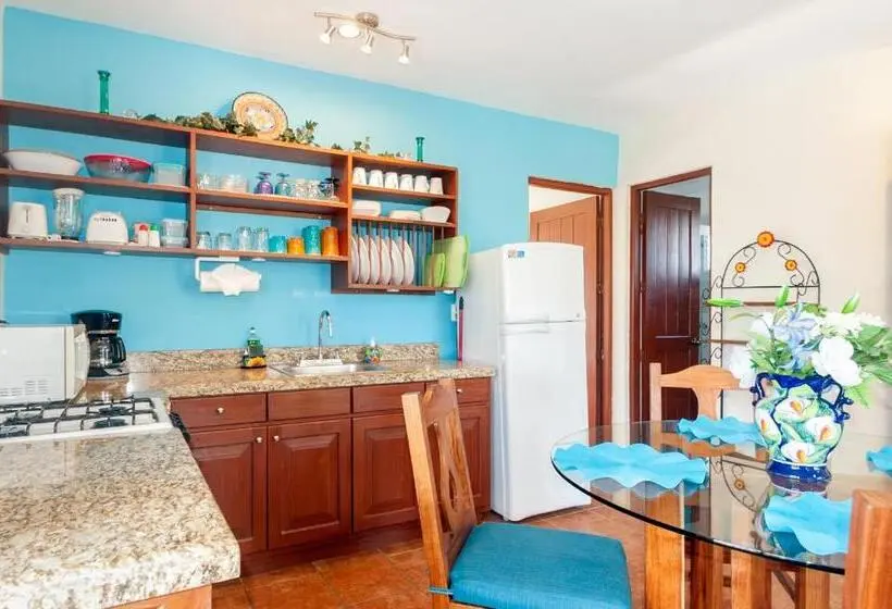 آپارتمان 1 خوابه با تراس, Abbey Del Sol   Tropical Escape Near Beach In Puerto Morelos