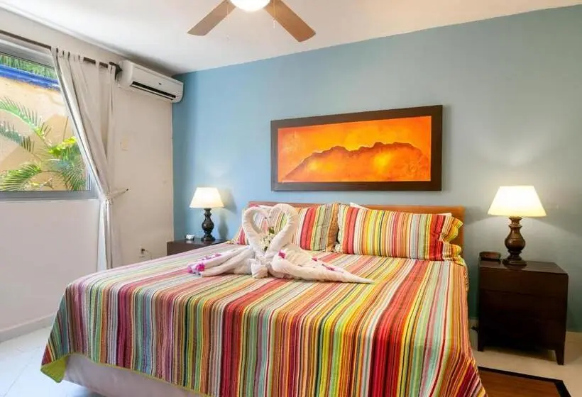 آپارتمان 1 خوابه همکف, Abbey Del Sol   Tropical Escape Near Beach In Puerto Morelos