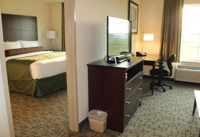 キングサイズベッドのスイートルーム, Cobblestone Inn & Suites   Lamoni