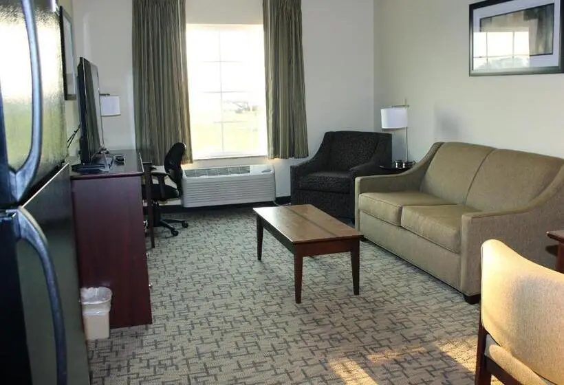 キングサイズベッドのスイートルーム, Cobblestone Inn & Suites   Lamoni
