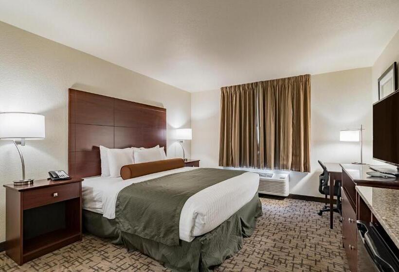 장애인을 위한 킹사이즈 침대 스탠다드 룸, Cobblestone Inn & Suites Lamoni