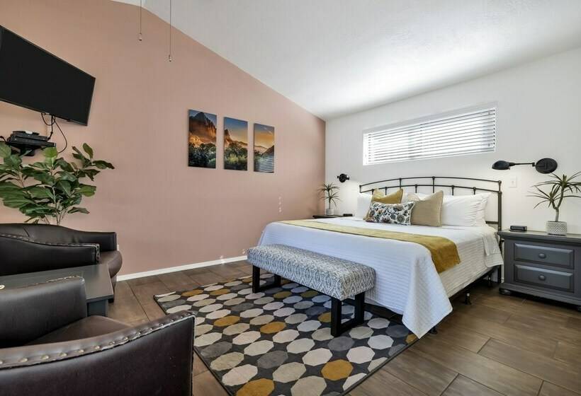 منزل غرفة نوم واحدة, Red Rock Inn Cottages