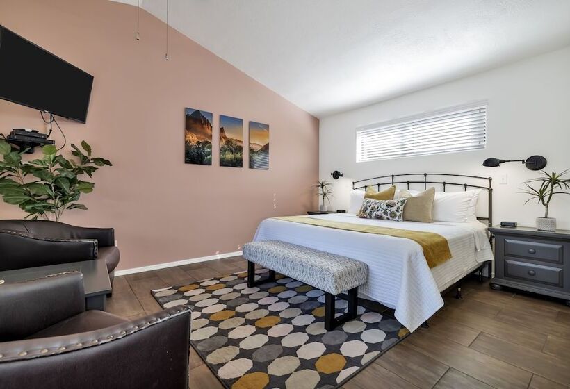 منزل غرفة نوم واحدة, Red Rock Inn Cottages