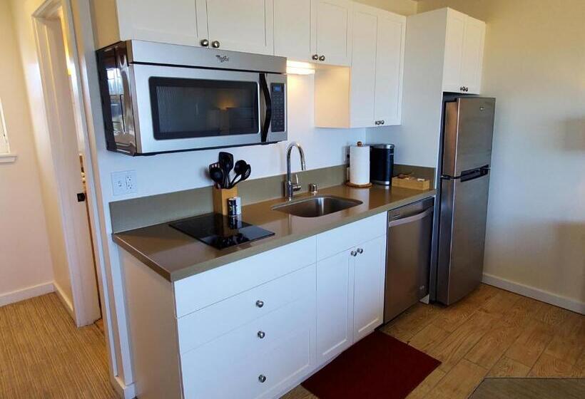 غرفة قياسية مطلّة علي البحر, Moonstone Beach Motel