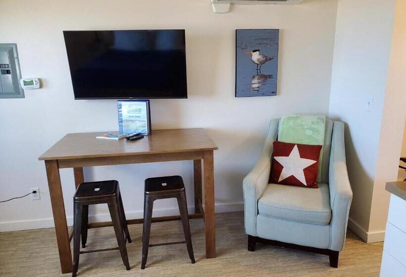 غرفة قياسية مطلّة علي البحر, Moonstone Beach Motel