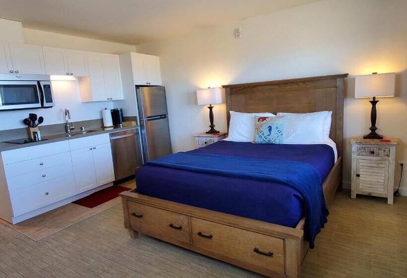 غرفة قياسية مطلّة علي البحر, Moonstone Beach Motel