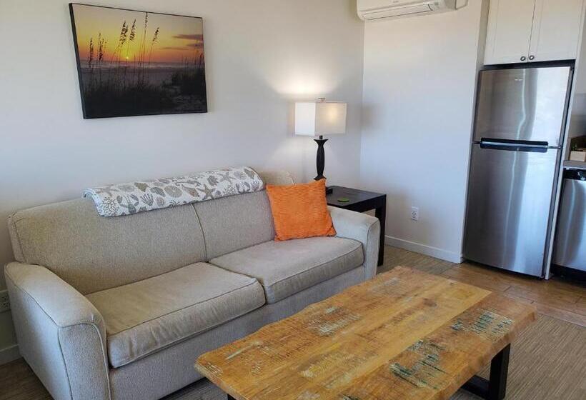 جناح جونيور مطلّ علي البحر, Moonstone Beach Motel