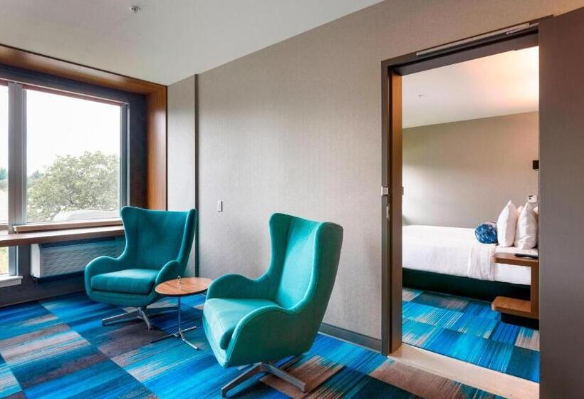 غرفة قياسية سرير كينج, Aloft Seattle Redmond