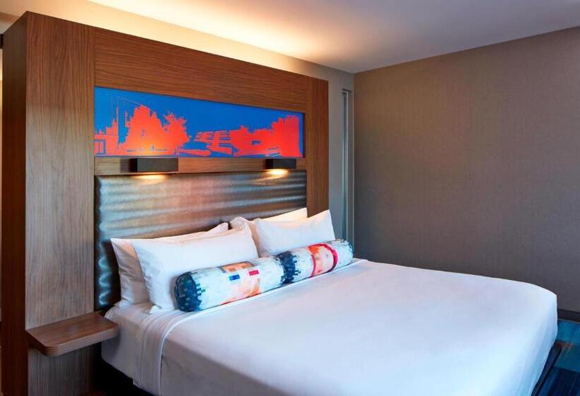 غرفة قياسية سرير كينج, Aloft Seattle Redmond